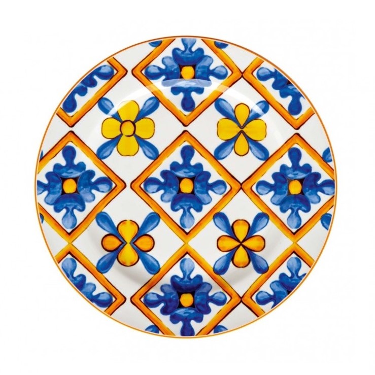 Brandani Dinnerware set 18 pieces Medicea porcelain Brandani